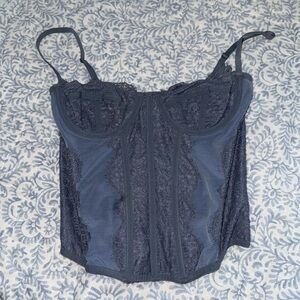 Blue  Urban Corset Size M